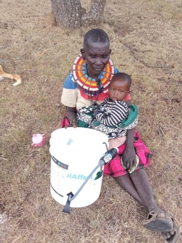 RipplAffect Samburu - Natala Losenge - with baby sitting