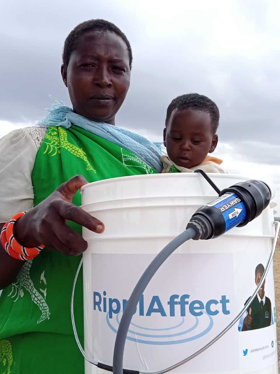 RipplAffect Samburu - Ngweta Lekapana - with the baby