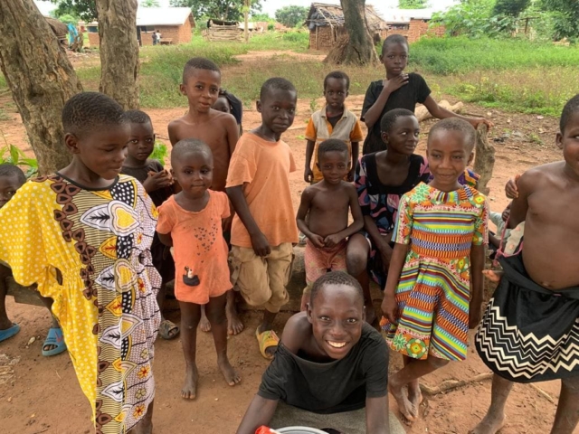 Ghana project kids many Ghana project kids many