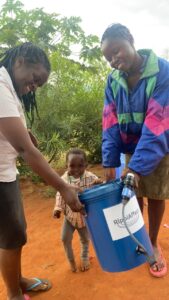 Kenya Chicago 2024 - church trip - with small girl