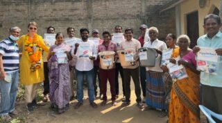 India 2026 group photo with beneficiaries India 2026 group photo with beneficiaries